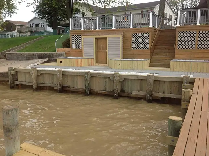 Marine demolition services